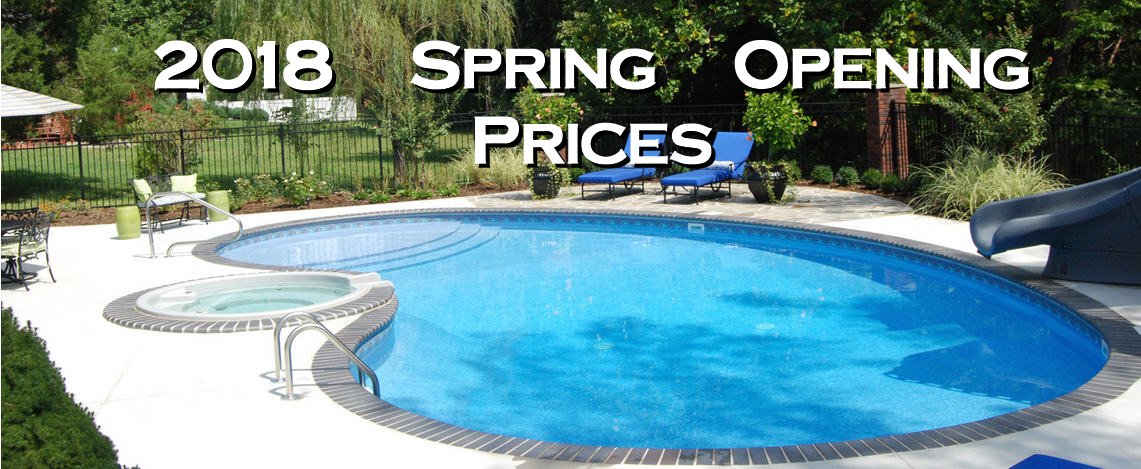 2018 Spring Opening Prices
